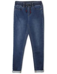 boys drawstring jeans