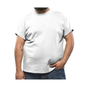 basic round neck t shirt mt015