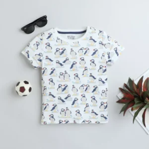 kids roung neck black t shirt