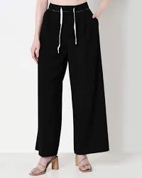 girls loose casual straight trouser.